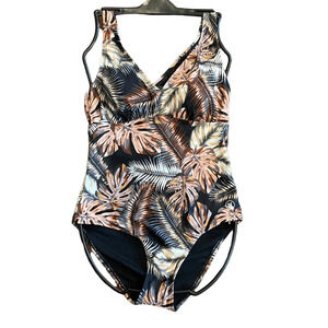 Hurley One Piece Swimsuit Scattered Palm Small